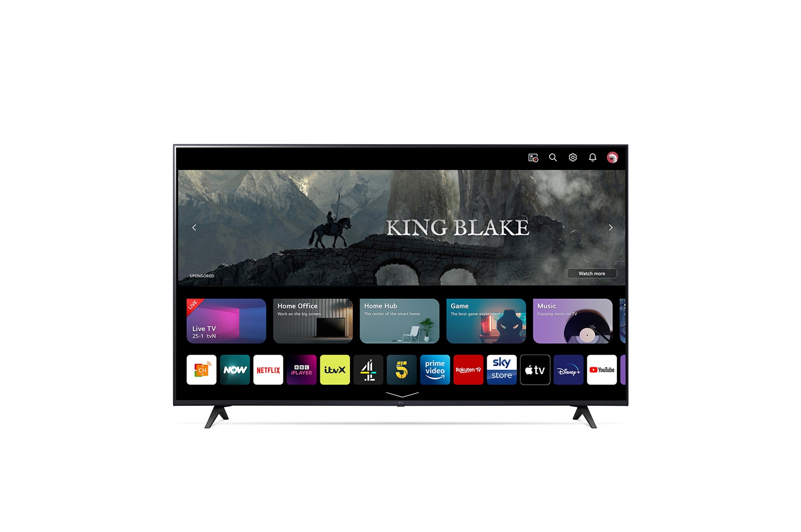 LG LG50UR80nano TV