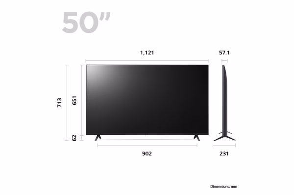 LG LG50UR80nano TV - Image 4