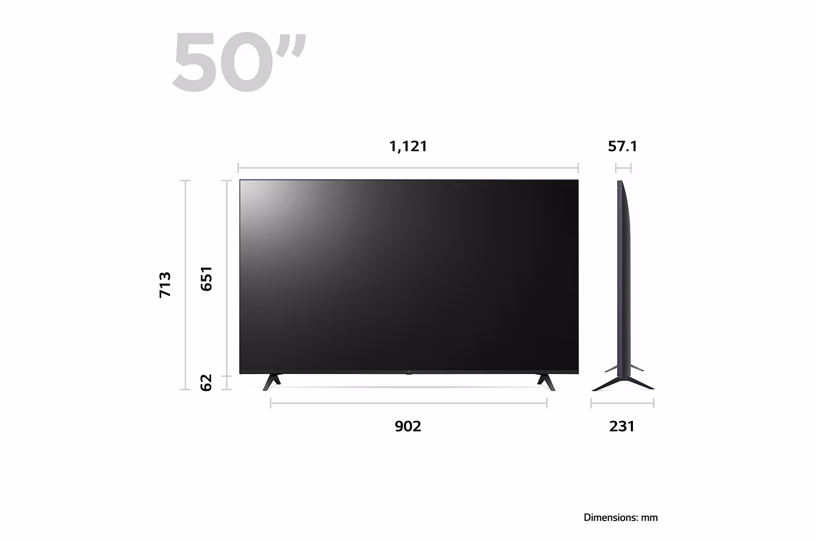 LG LG50UR80nano TV - Image 4