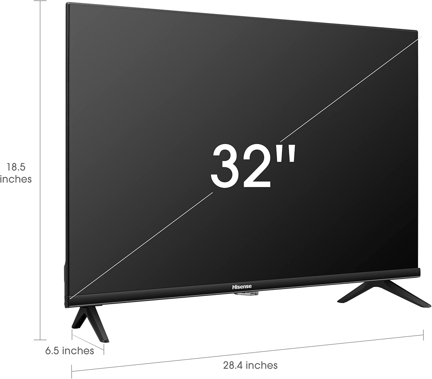 Hisense 32″ 32A4 Smart Vidaa HD Tv - Image 3
