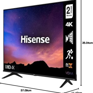 Hisense 65 inches 4K UHD Smart LED TV, 65A61N