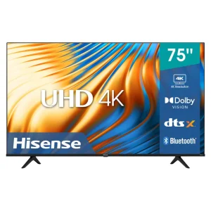 Hisense 75A6 75 inch Smart 4K HDR Frameless TV