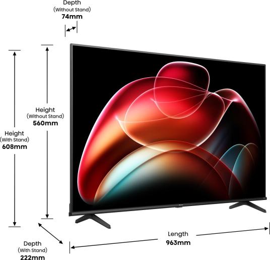 Hisense 43A6K 43 inch 4K UHD Smart TV - Image 5