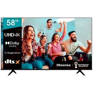 Hisense 58" 4k UHD Smart LED TV 58A61N