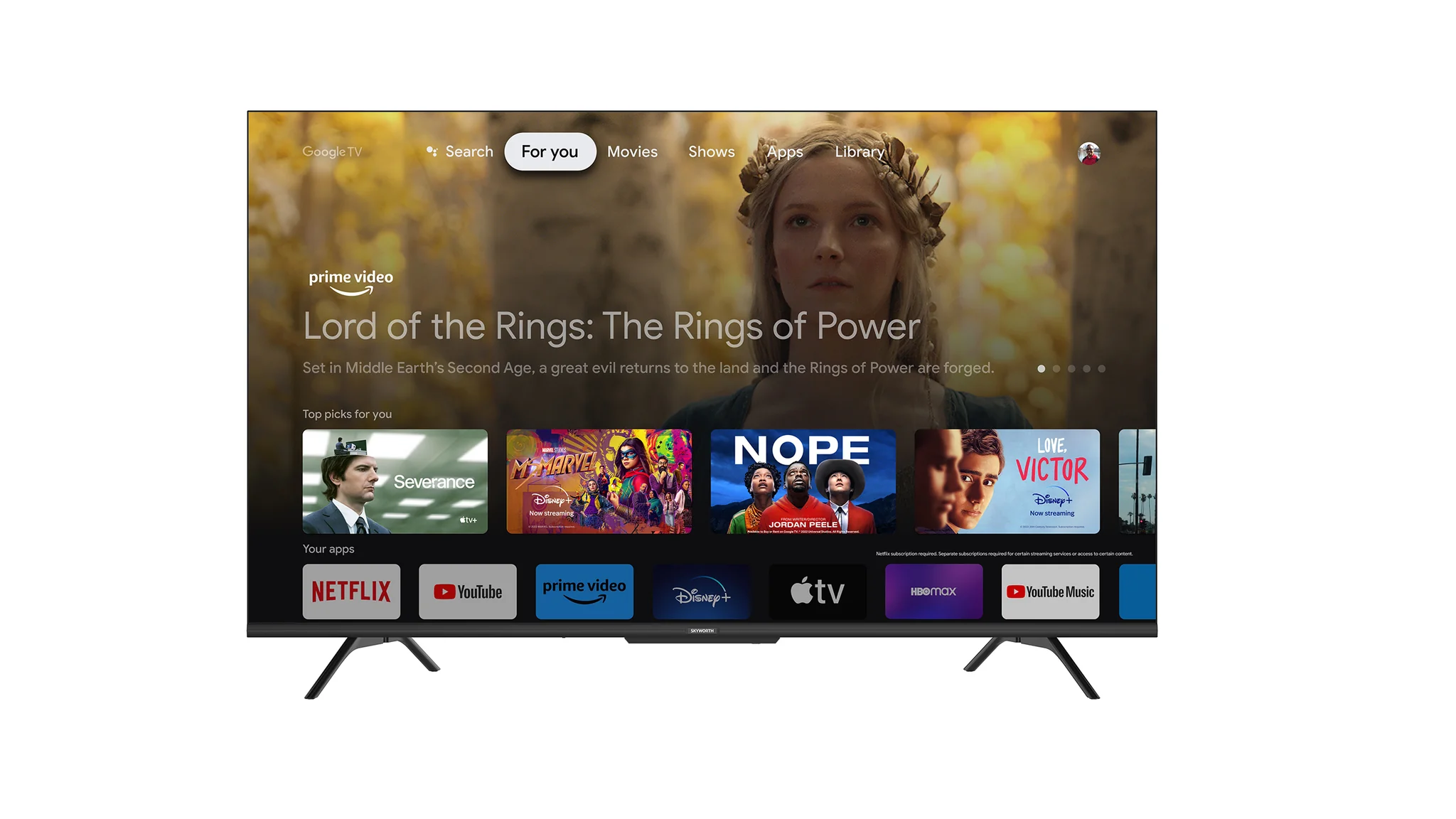 Skyworth 43G6500 43 inch 4K UHD Google TV - Image 3