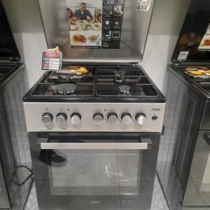 Mika 60by60 3 Gas,one electric,oven electric with rapid hot plate MST6060U31ESL