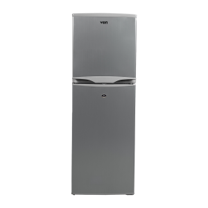 VON VART-22DHS Double Door Fridge, Top Mount Freezer- 144L