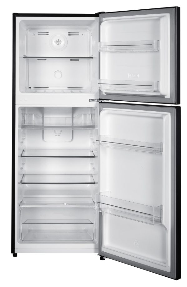 Von VRT-197NRAK Double Door Fridge 197L - Dark Inox - Image 3